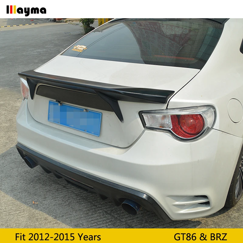 Спойлер для заднего крыла из углеродного волокна в стиле AB Toyota GT86 Subaru BRZ Scion 86 2012 2015