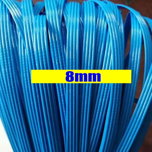 82 Types 10 Meters PE Flat Round Synthetic Rattan Material DIY Weaving Rope Knit Repair Furniture Bed Sofa Chair Table Basket 37