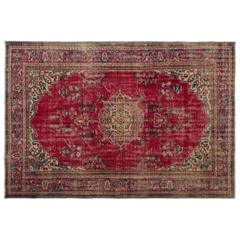 

Handmade Natural Vintage Turkish Area Rug 210x301 Cm-6'11''X9'11''