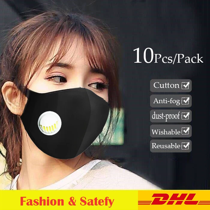 

Reusable mask Cotton Mouth Face Mask Anti-Dust PM2.5 Mask Filter Anti Dust Pollution Accessories n95 masks