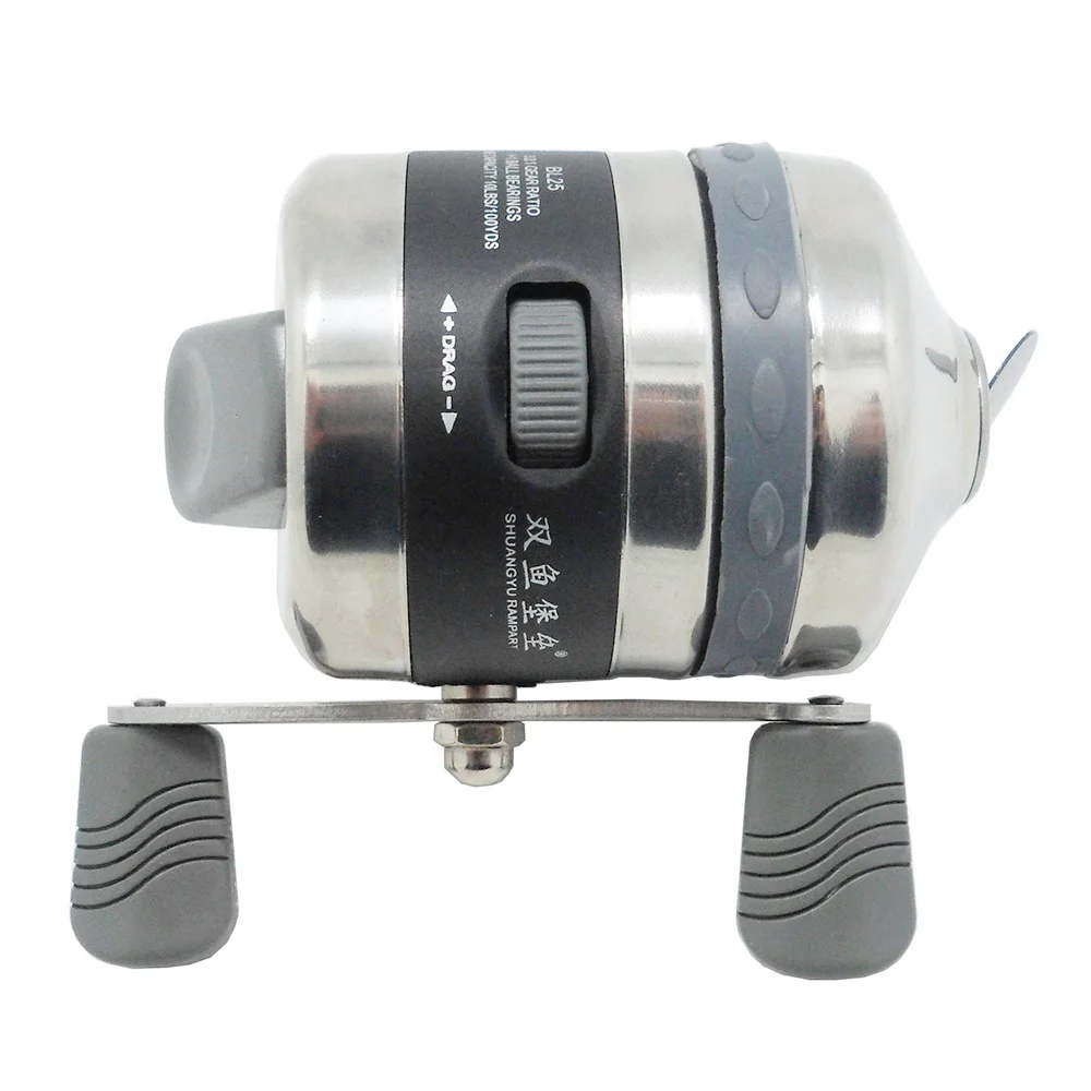 Slingshot Compound Bow Fishing Reel Combo( Spincast Reel Interchangeable+ Fishing Reel Seat