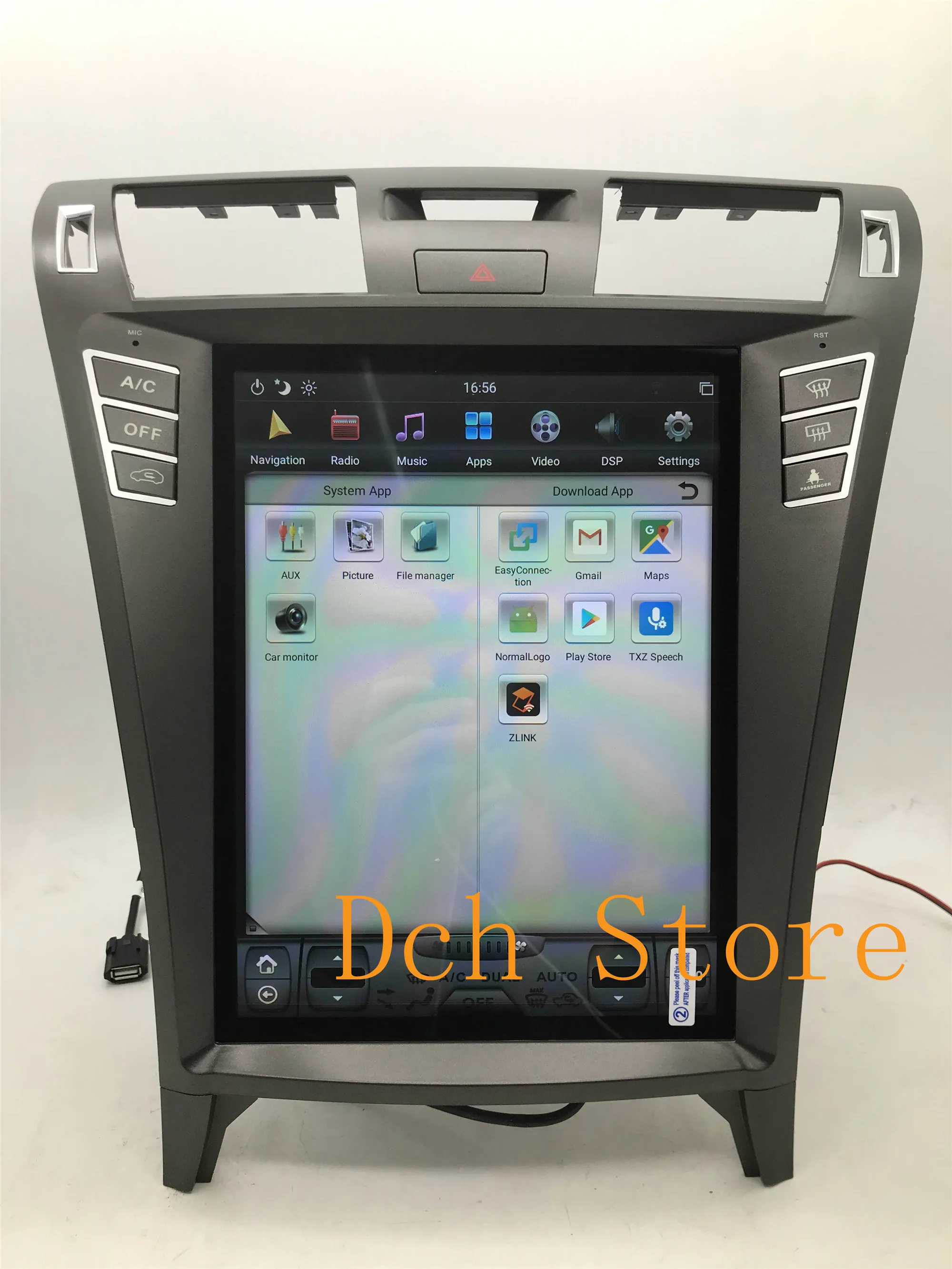 12 1 ''IPS вертикальный Тесла стиль Android 9 0 автомобильный DVD GPS навигация для lexus LS
