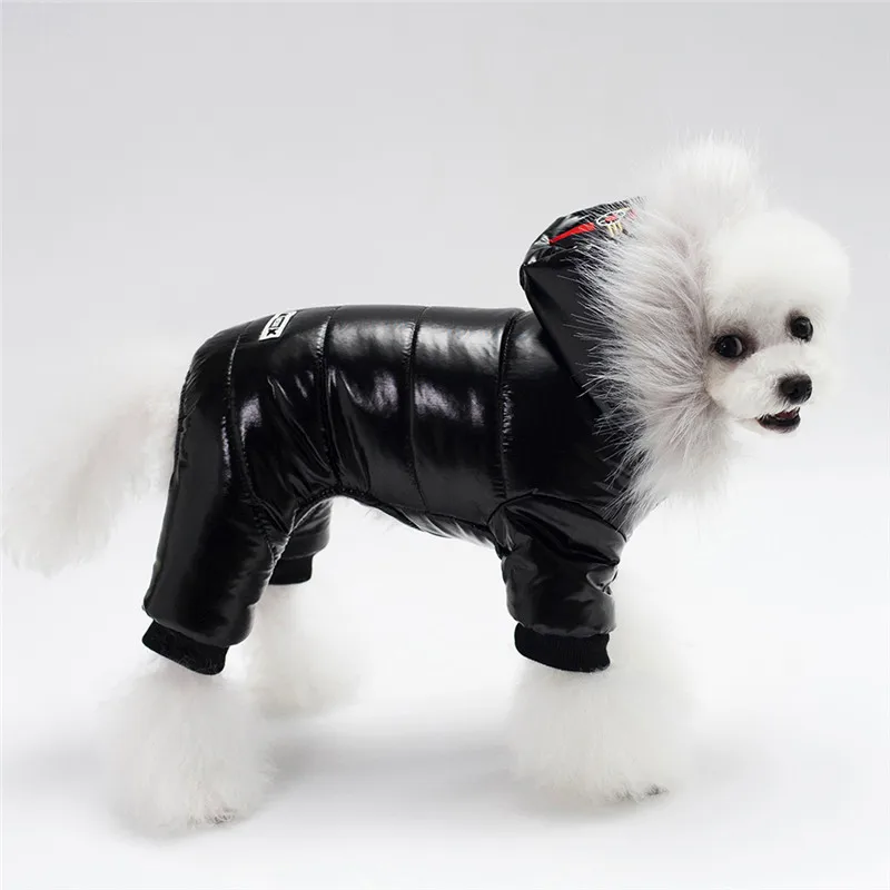 Russia Winter Pet Dog Clothes Coat Warm Outerwear Thicken Dog Clothing Jacket Pet Cat Products Clothes For Dogs Puppy Jumpsuit