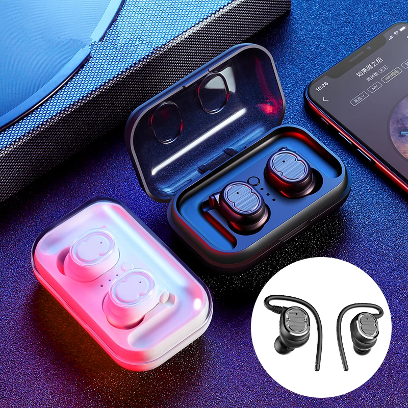 TWS 5,0, беспроводная гарнитура, Bluetooth наушники, спортивные наушники, стерео гарнитура, свободные руки, Auriculares для телефонов GX178