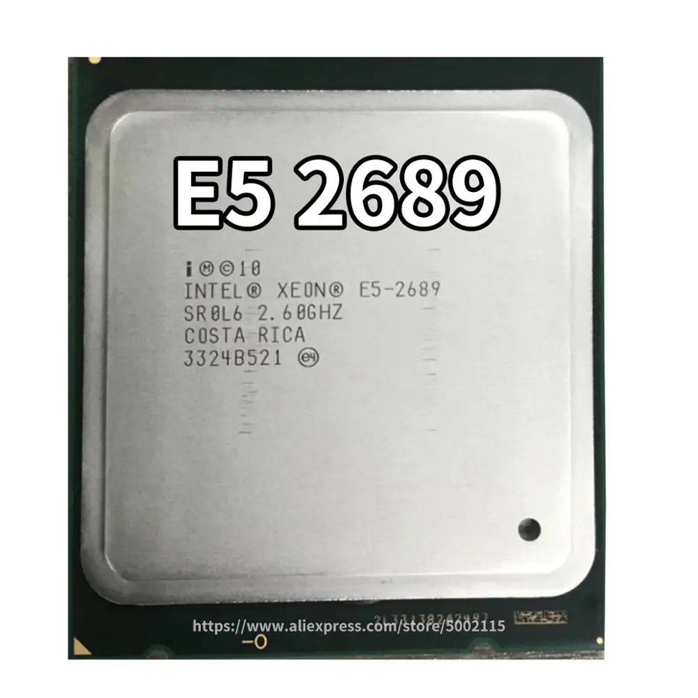 

Hot selling Intel Xeon E5 2689 2.6GHz 8 Core 16 Threads CPU Processor for LGA 2011motherboard