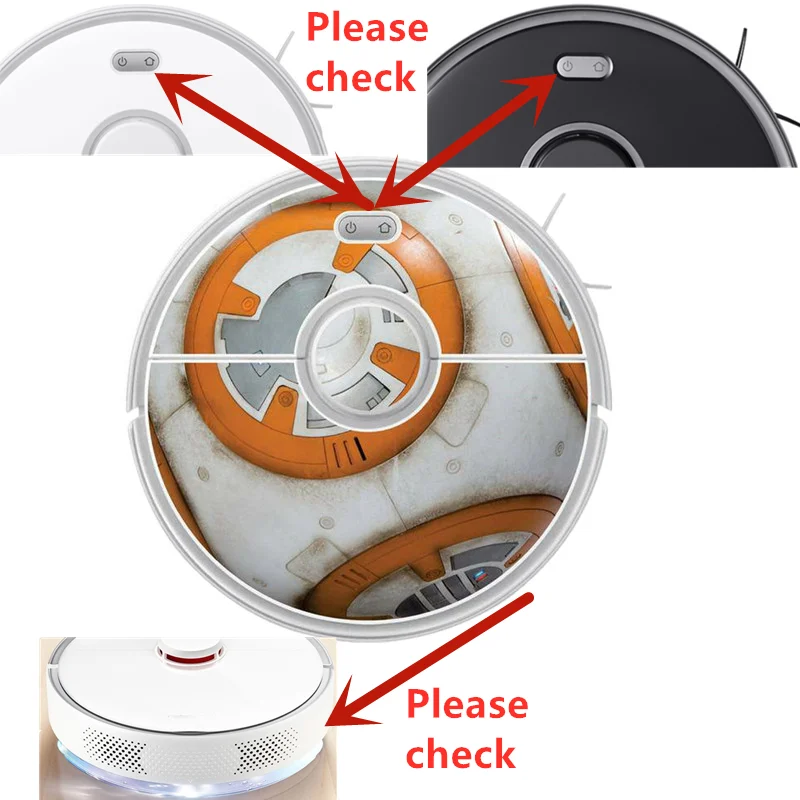 Acquistare Ricambi per elettrodomestici | Robot Vacuum Cleaner HEPA filter  Brush for Xiaomi Mi roborock S5 max Sticker Film Robotic Vacuum Cleaner  Filter Accessories