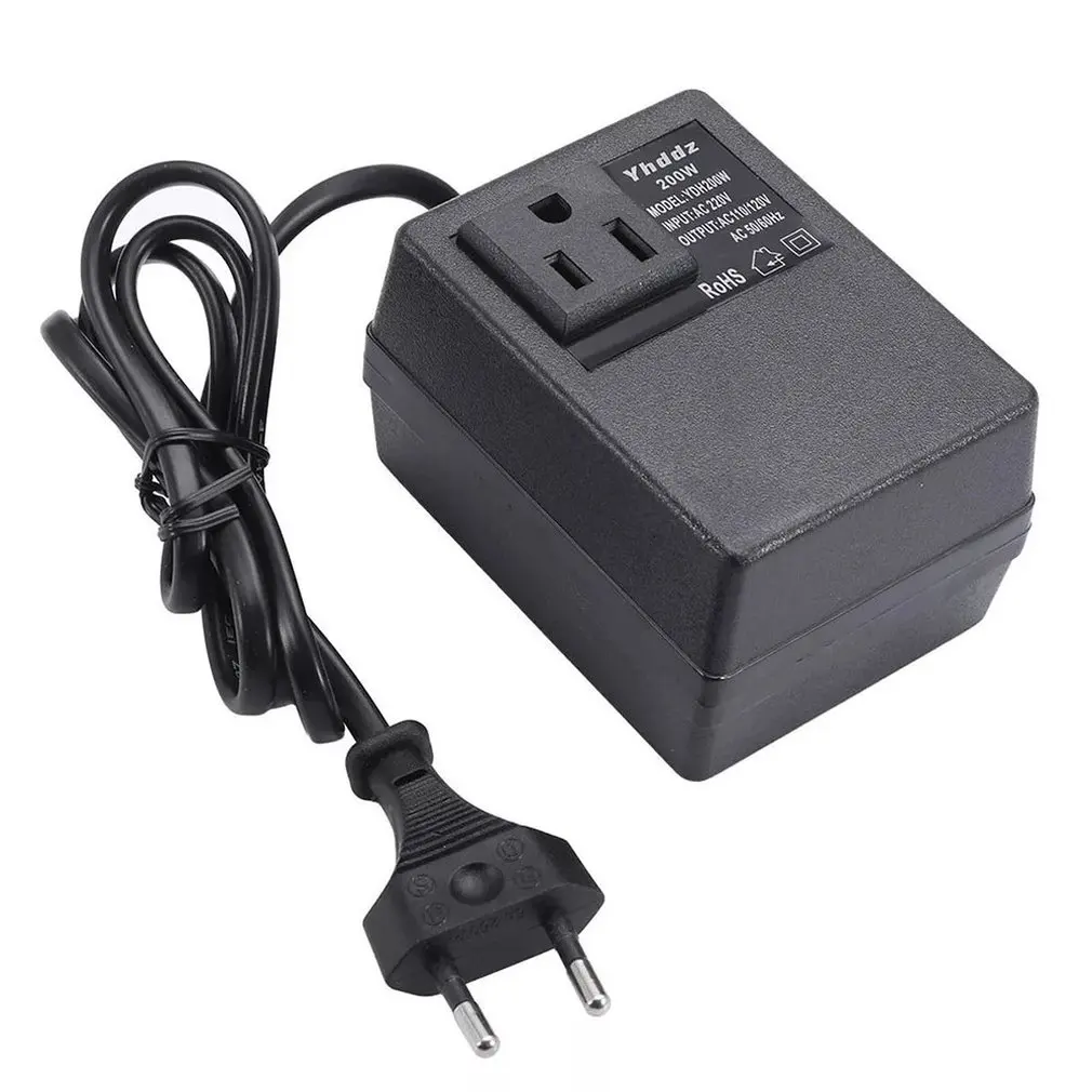 

EU plug single phase AC 220V AC220V to 110V converter voltage converter step-down transformer