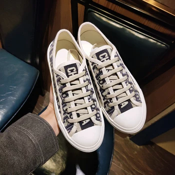 

woman espadrilles platform flat shoes 2019 fashion multicolor creepers platform shoes canvas high quality Breathable size 35-40