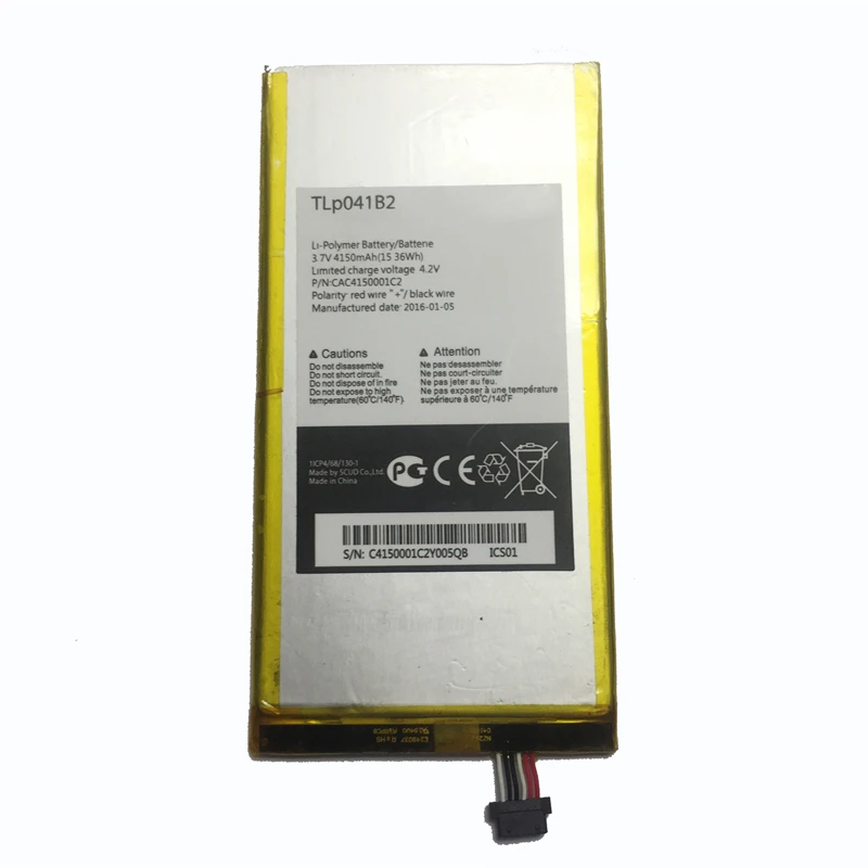 Аккумулятор для телефона TLP041B2 для Alcatel E710 One Touch EVO 7 EVO7 HD 4150 мАч Высококачественный литий-полимерный аккумулятор