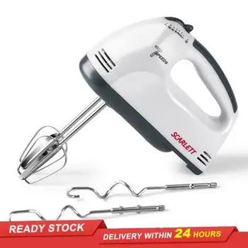 

High-quality 180w high-power baking tools mini electric four-head egg beater handheld kitchen appliances milk tea catering