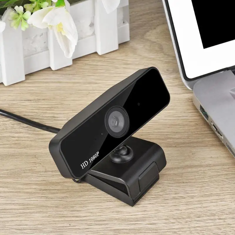 Tanie A20 360 stopni HD 1080P kamera internetowa automatyczne ustawianie ostrości czujnik cmos mikrofon panoramiczny Port USB kamera kamera internetowa dla Mac OS Windows komputer