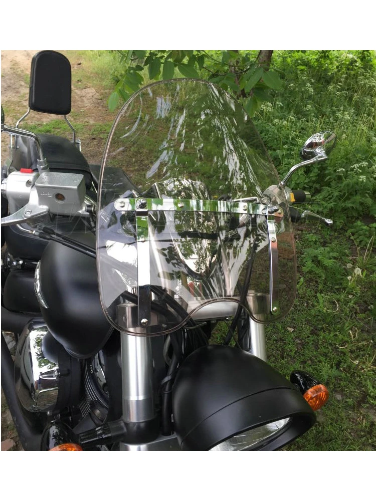 Windshield For Harley Dyna Fat Street Bob Dark Hard Candy Custom FXDF