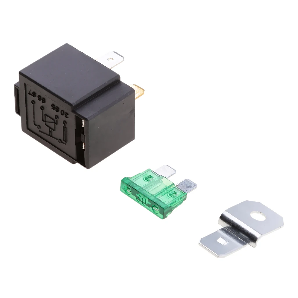 Плавленого на включения/выключения автомобильной плавленого реле 12V 30A 4