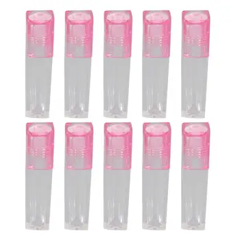 

10pcs Roll-on Bottles Clear Empty Portable Durable Lip Oil Bottles Roller Bottles Essential Oil Bottles for Outdoor Travel