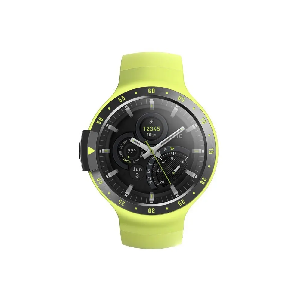 Смарт-часы TicWatch S Green Bluetooth gps умные часы для фитнеса для Android и iPhone IP67 водонепроницаемые Mobvoi