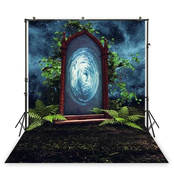 

HuaYi green plants background photography art fabric backdrops for studio photoshoot background photography backdrops XT-6430
