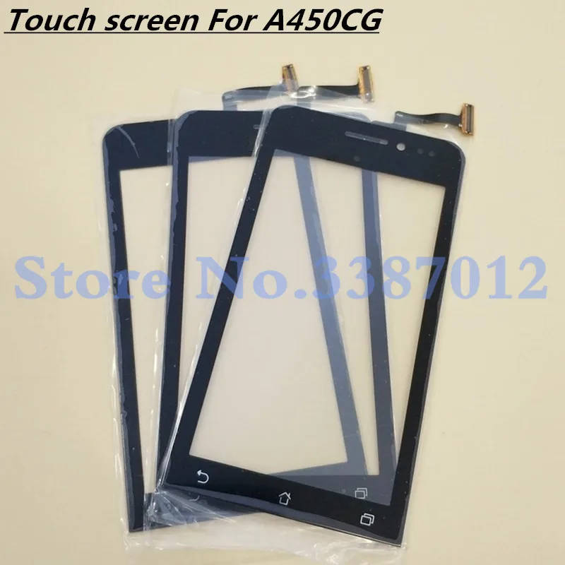 4.5" Replacement High Quality For Asus Zenfone 4 A450CG Touch Screen Digitizer Sensor Outer Glass Lens Panel