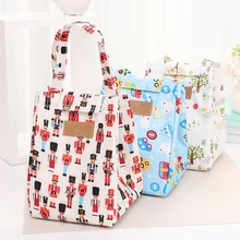 Новая Экологичная сумка из ткани Оксфорд для детских бутылочек с мультипликационным принтом, сумка для кормления грудного молока, переносная практичная сумка для обеда BB5167