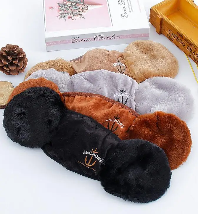 

Men Ear Protect Warm Mouth Mask Winter Earmuffs Adults Windproof Mouth-muffle Anti-dust Masks Flu Face Masks Winter Respirator