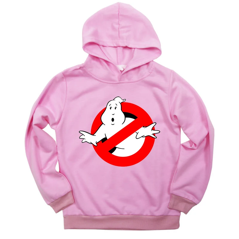  Ghostbuster Print Hoody Toddler Baby Sweatshirt Casual Cotton Boys Girls Hoodies Autumn Winter Chil