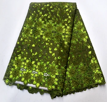 

Latest French Nigerian Lace Fabrics 2020 High Quality Sequins French Tulle Lace African Lace Fabric Wedding Dress