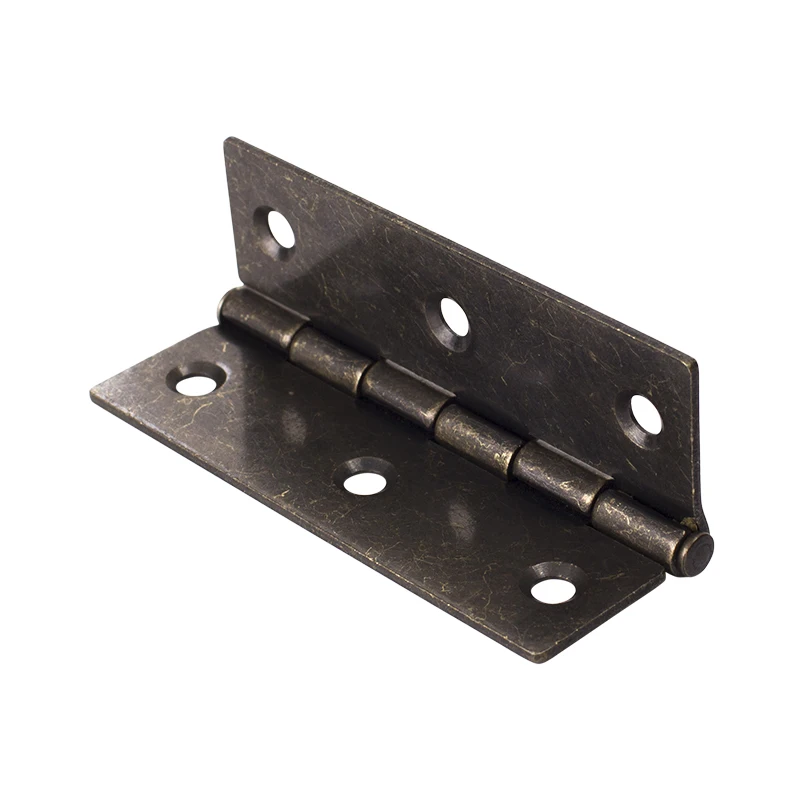 Antique bronze color iron Hinge 3" Classical Cabinet Door open 300 degree furniture Hinge with screws