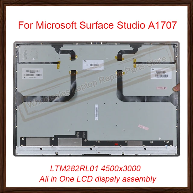 28 Original For Microsoft Surface Studio A1707 All In One LCD Touch Screen  Dispaly Assembly Digitizer LTM282RL01 003 4500x3000 - AliExpress