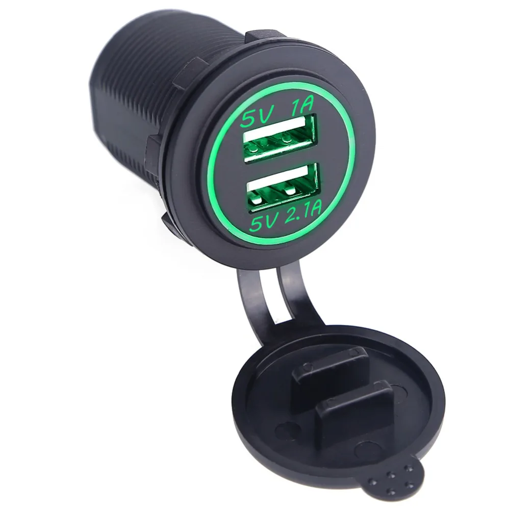 Universal-Car-Charger-USB-Vehicle-DC12V-32V-Waterproof-Dual-USB-Charger-2-Port-Power-Socket-5V (1)