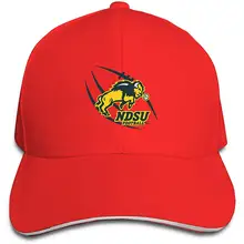 Bison Pride NDSU Спортивная Кепка унисекс с защитой от ультрафиолета для улицы бейсболка одного размера красного цвета