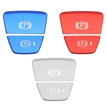 

For Volvo 2018 2019 2020 XC60 Car electronic handbrake P light button sequin Decoration Sticker 2017-2020 s90 v90 2015-2019 xc90