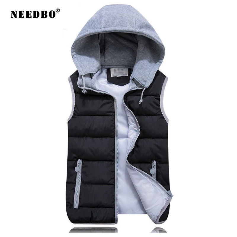 Goedkoop Needbo Vrouwen Mouwloze Jas Vrouwen Vest Jassen Winter Bovenkleding Tops Plus Size Herfst Vrouwelijke Vest Winddicht Warm Vest