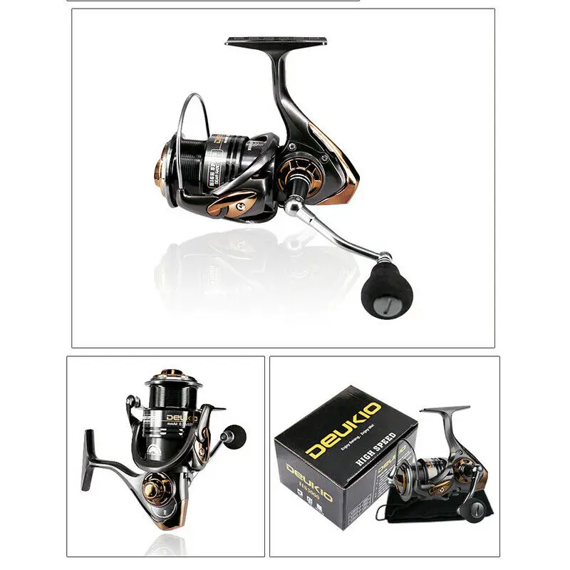 Metalen Spoel Vissen Reel Ultral Licht высокоскоростная катушка 7,1: 1 6,7: 1 спиннинговая катушка 5+ 1BB 8 кг Макс. Плавное литье Wiel voor Bass