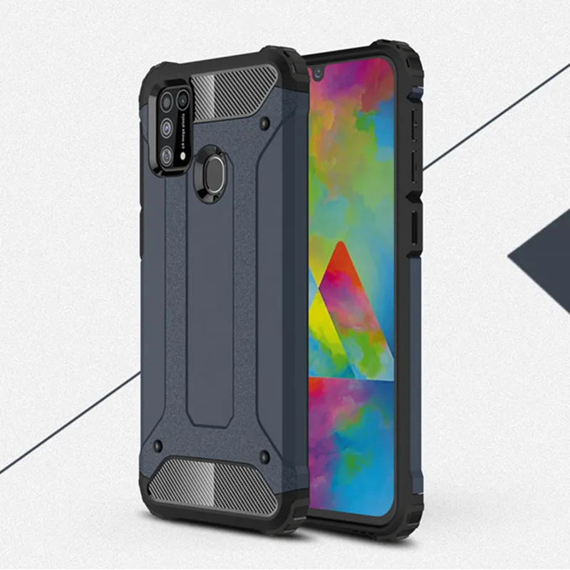 Чехол для Samsung Galaxy M31 противоударный защитный чехол-накладка на заднюю панель