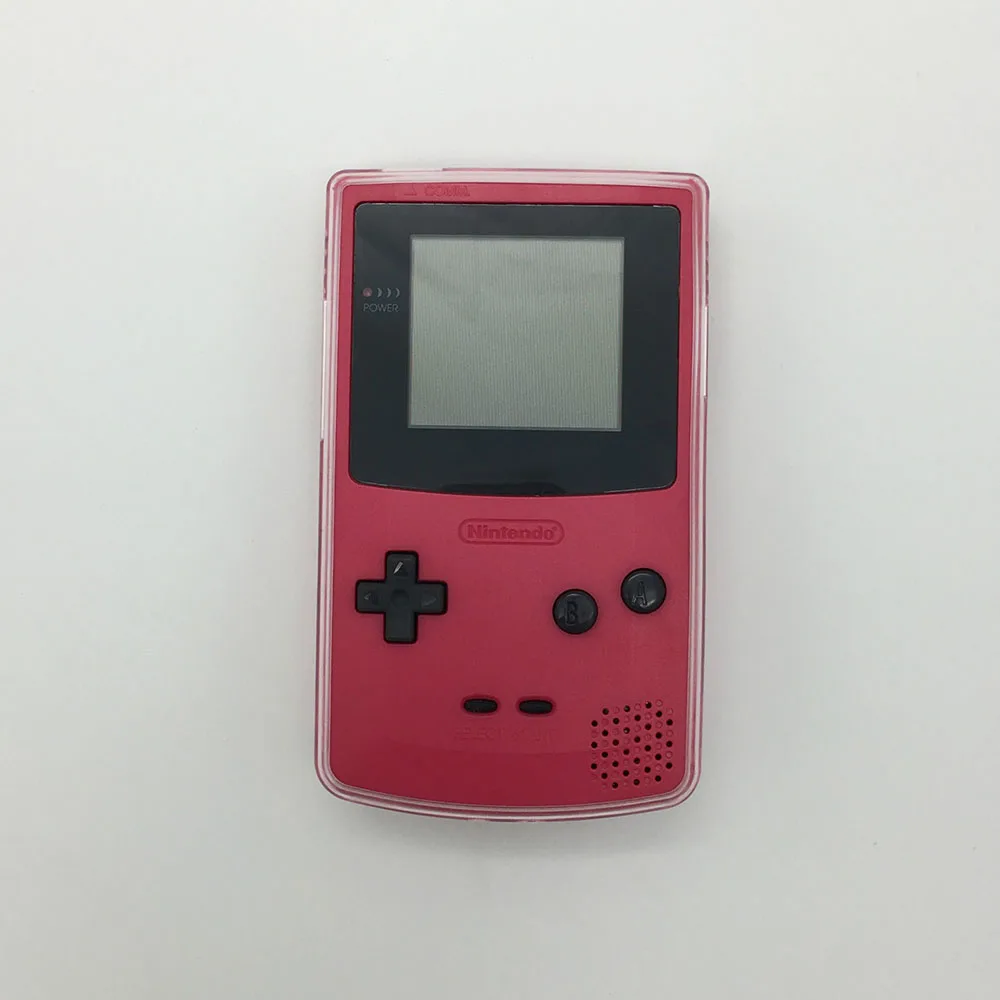 ТПУ Защитная оболочка для nintendo консоль GBC Мягкий силиконовый чехол для nintendo GameBoy цветная прозрачная Защитная крышка аксессуары