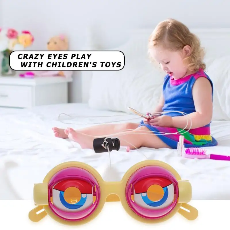 Crazy Eyes для детской вечеринки, забавные шалости, очки, креативные очки, игрушки, подарки на Рождество, день рождения