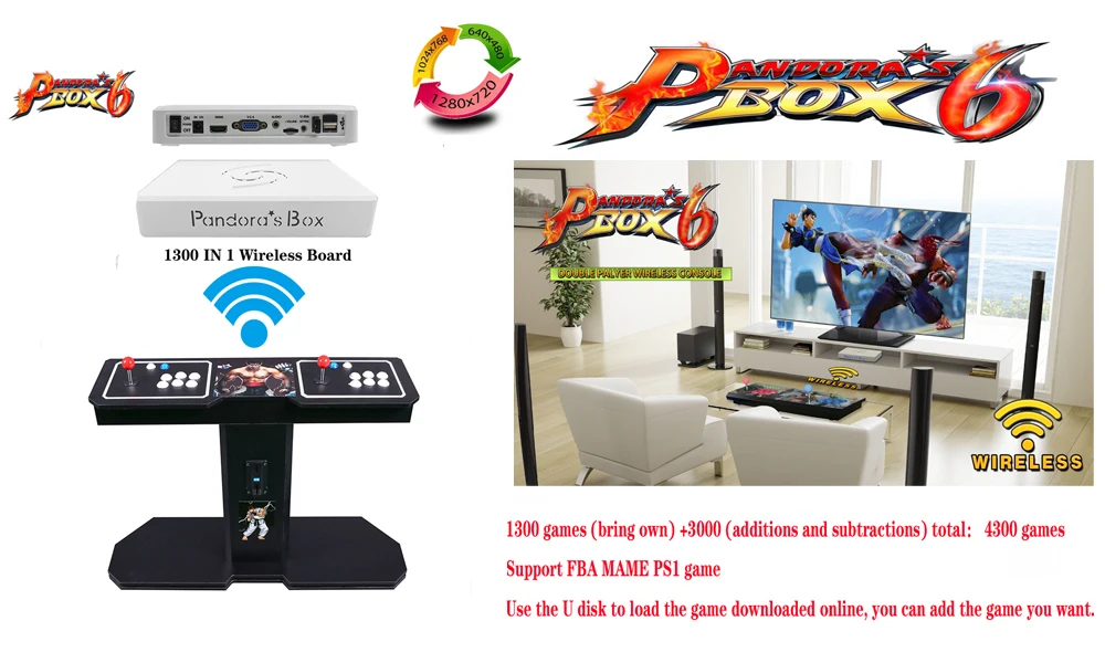 Pandora's Box 9D Jamma мульти игровая доска 2500 В 1 Pcb, VGA выход для аркадного шкафа