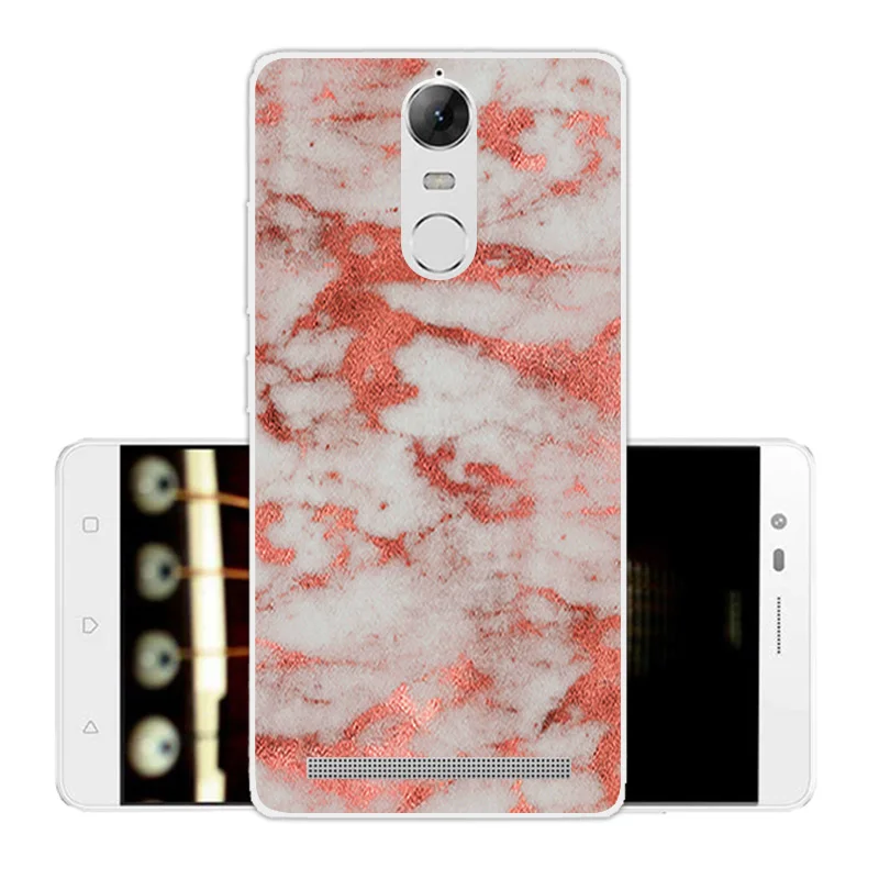 Тонкий ТПУ чехол для lenovo Vibe K5 Note A7020 Прозрачный мягкий силиконовый чехол для телефона K5Note A7020/A7020a40 полный защитный чехол - Цвет: 24
