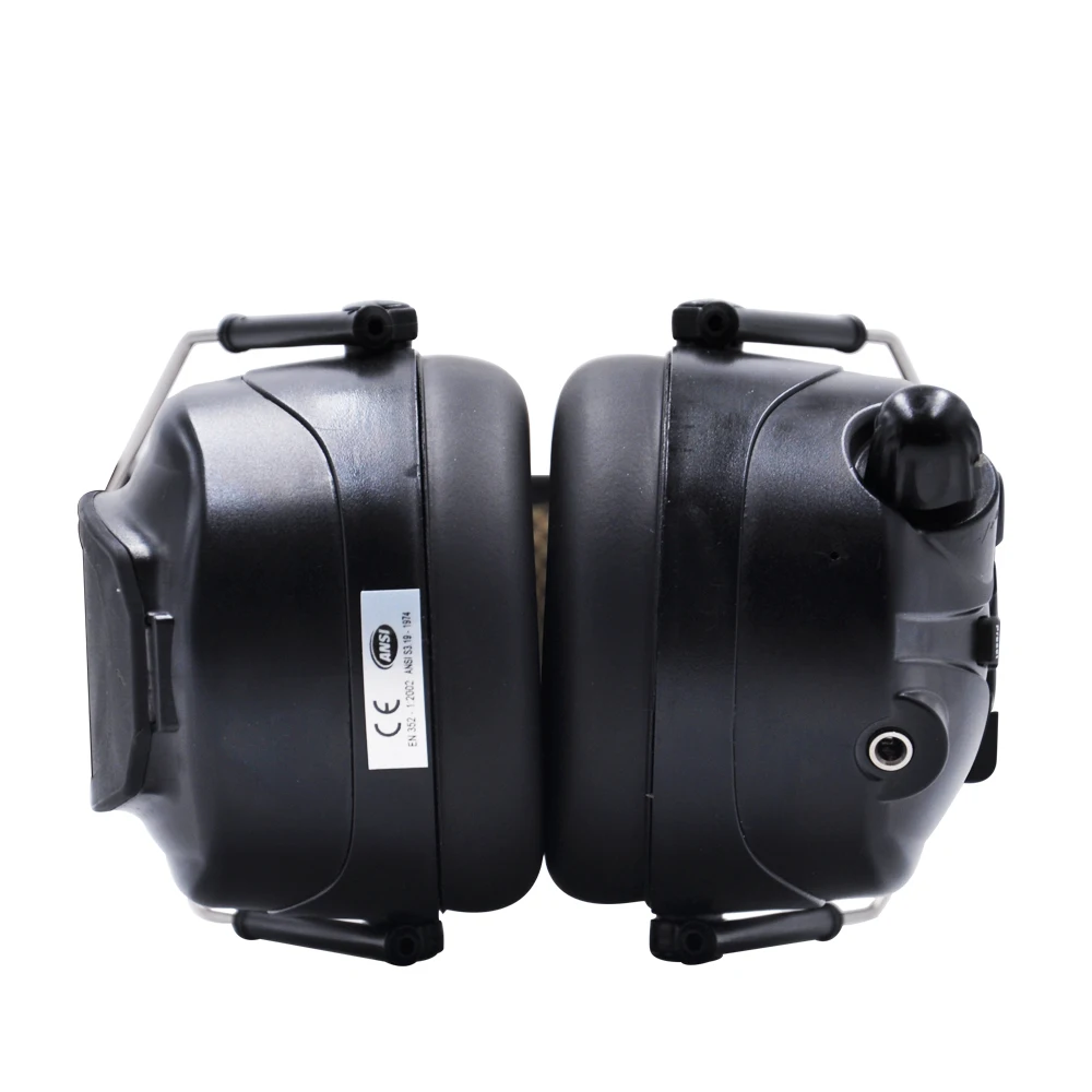 Protear DAB+/FM Hearing Protector Bluetooth Radio Earmuffs Rechargeable Lithium Battery Ear Protection Headphone,Black - Famidy.com