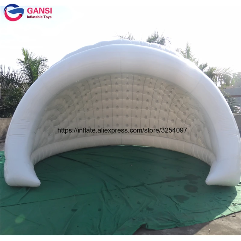 Giant inflatable igloo dome house air dome tents for outdoor events white inflatable igloo dome tent for rental outdoor 3 6m garden camping transparent star igloo dome tent