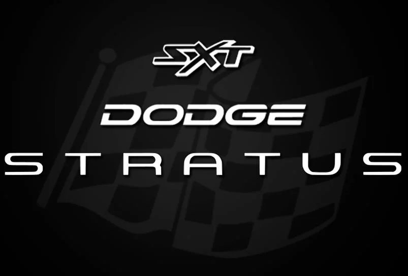 

For x2 Dodge Stratus Trunk Lid Decal Emblem Kit Vinyl Body Decal Sticker SXT SE