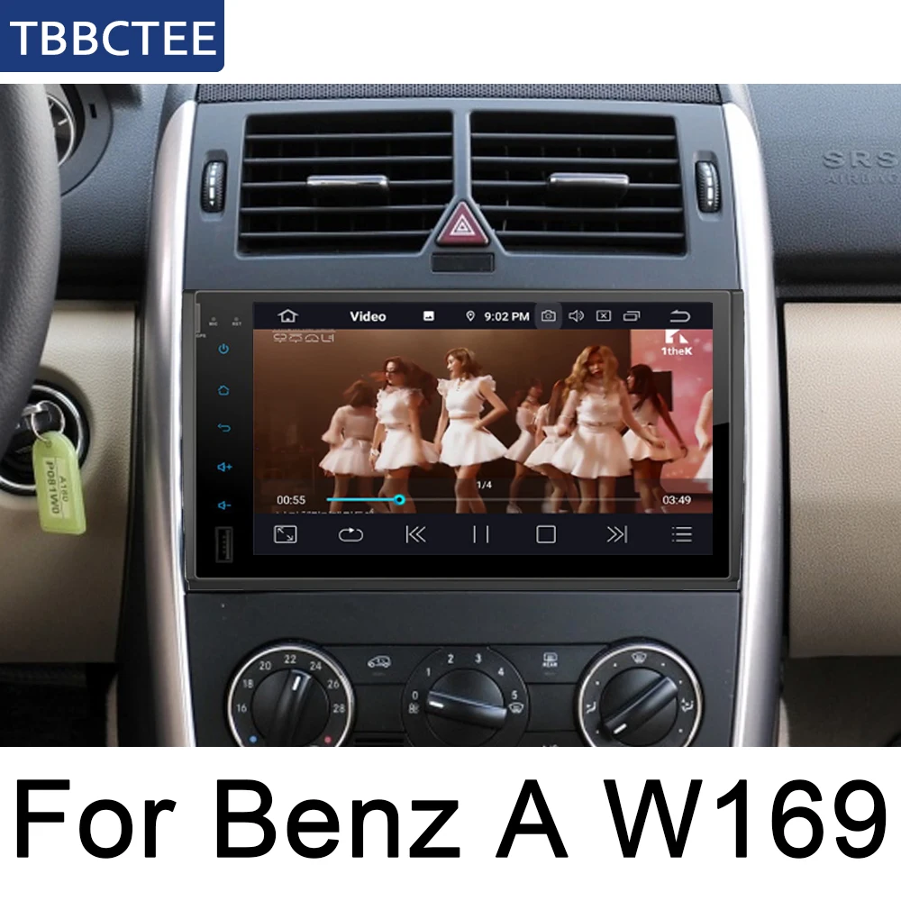 Для Mercedes Benz A B Class W169 2005~ 2011 NTG Автомобильный мультимедийный плеер Android автомобильный радиоприемник с Bluetooth gps навигацией HD экран