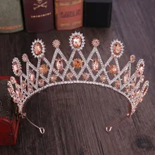 Models in Europe And America Bride Headdress Crown Geometric with Man-made Diamond Marriage Holiday Bride Crown Hair Clasp Acces