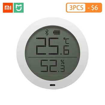

Original Mijia Bluetooth Temperature Humidity Sensor LCD Screen Digital Thermometer Moisture Meter Support Mi Home APP