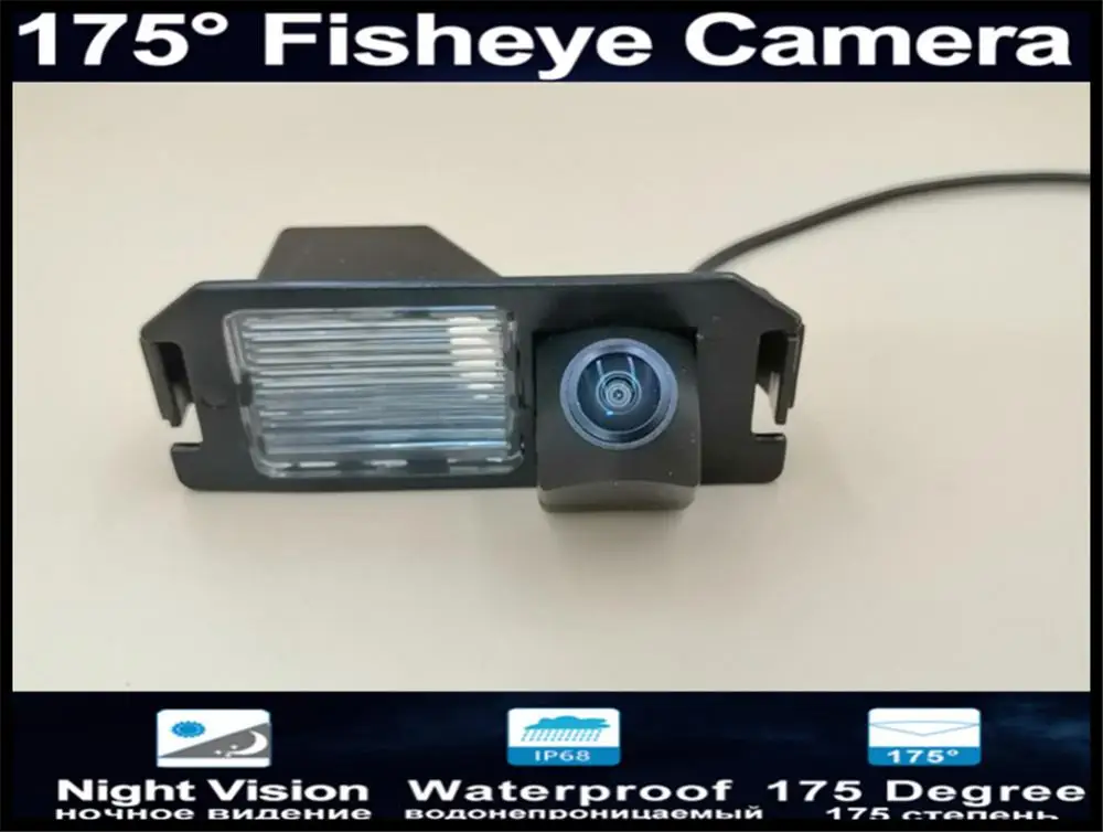 

175 Degree 1080P Fisheye Lens Reverse Parking Car Rear view Camera For Hyundai I30 Rohens Solaris Genesis Coupe Car Camera