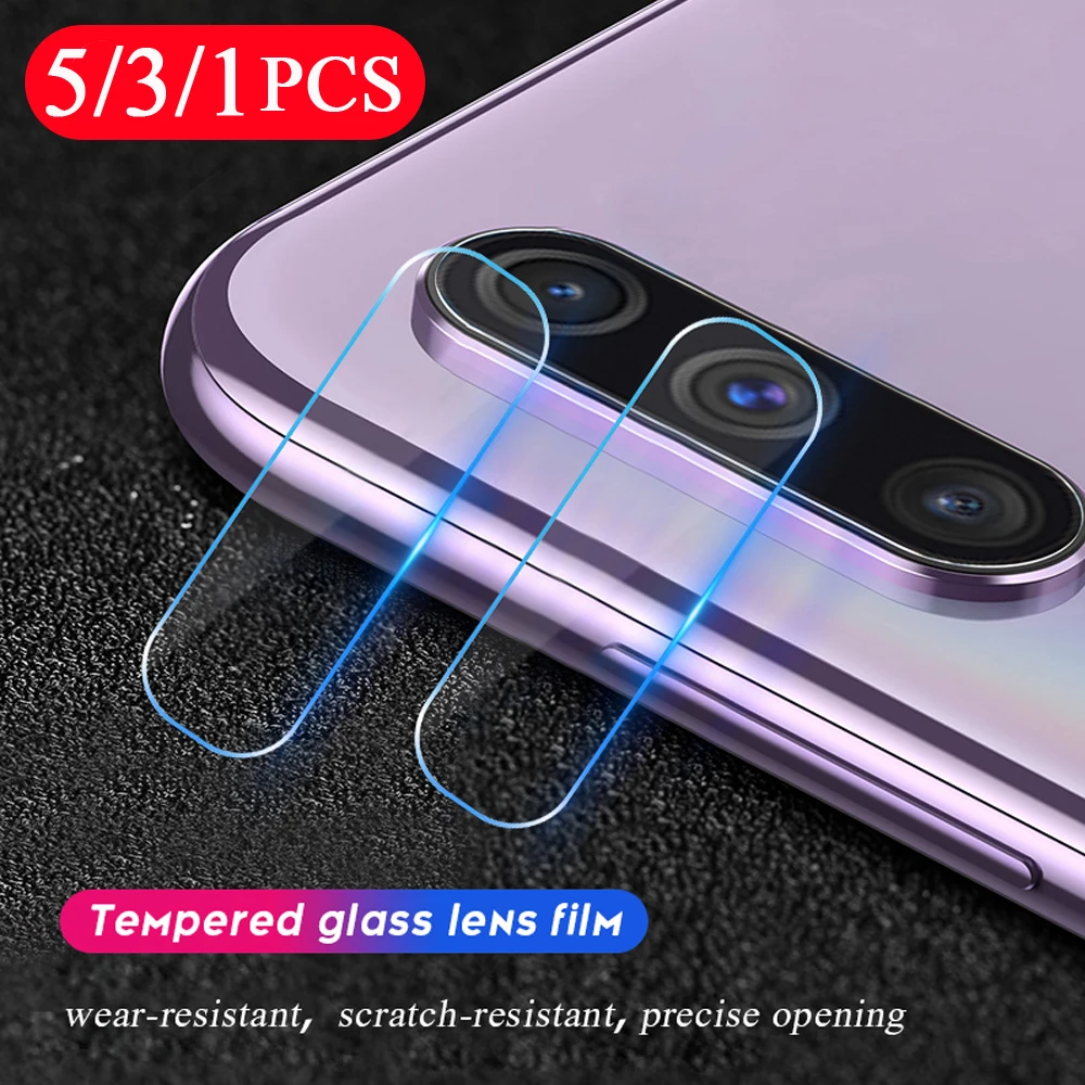 5/3/1 шт. полное покрытие для Samsung Galaxy A90 A80 A70 A60 A50 A40 A30 A20 A10 объектив камеры закаленное стекло Защита для экрана телефона
