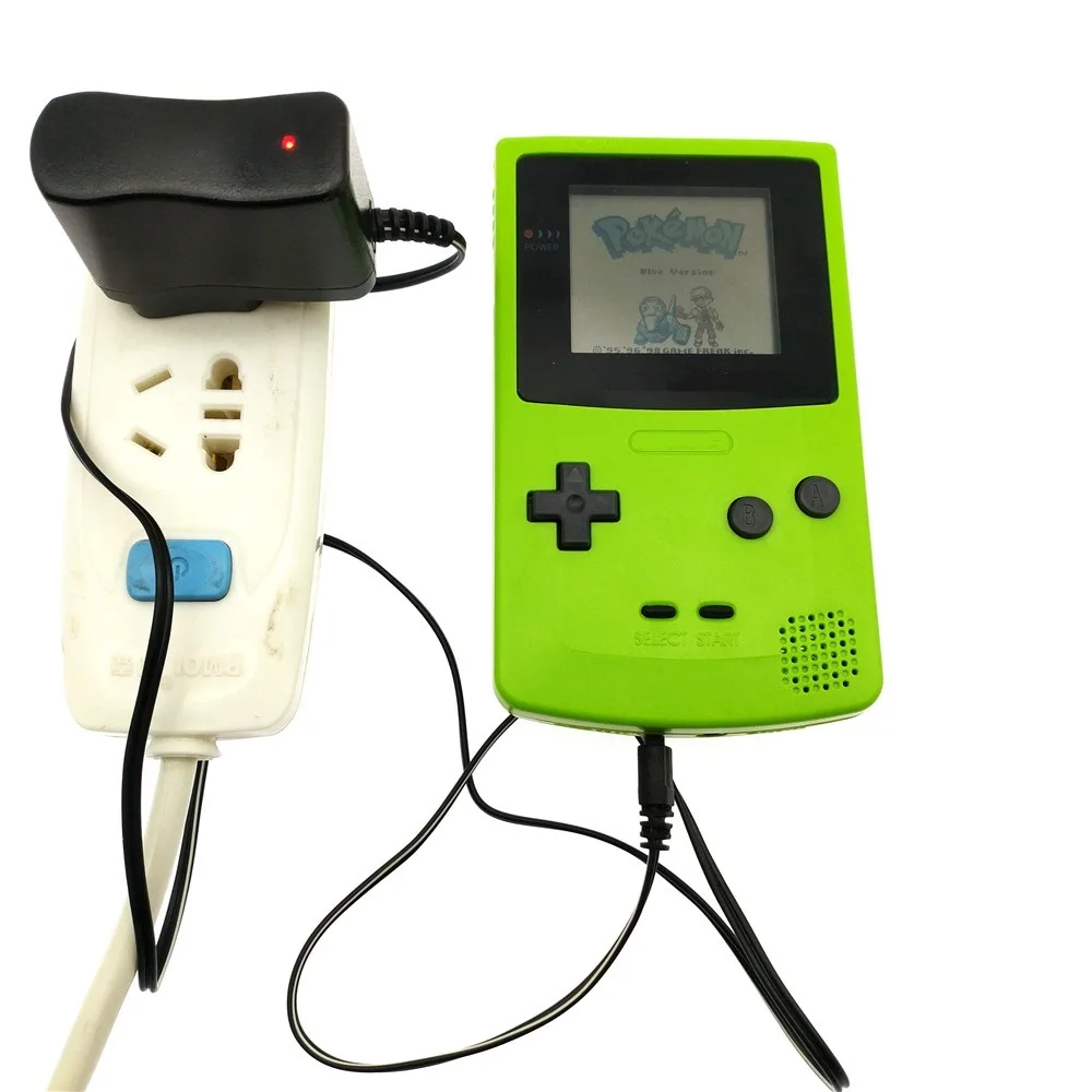 Восстановленный Перезаряжаемый для GameBoy цветная консоль GBC + игровая карта