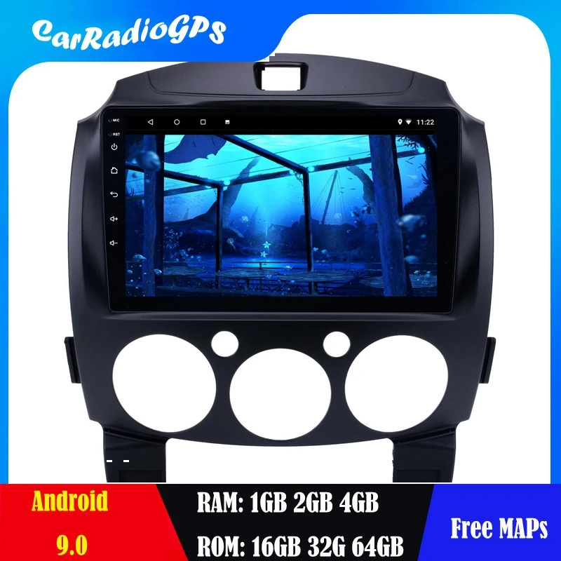9 &quotсенсорный экран Android 0 Gps навигация головное устройство для MAZDA
