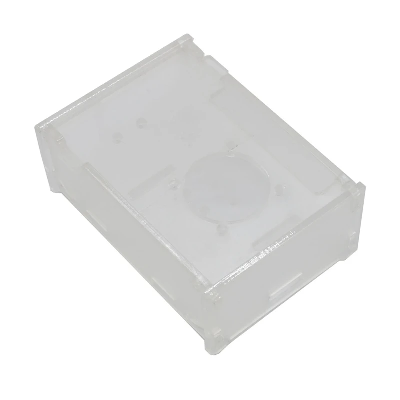 3,5 дюймовый акриловый чехол с охлаждающим вентилятором для Raspberry Pi 4 Model B