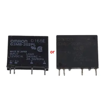 

1Pc New Solid State Relay G3MB-202PL DC-AC PCB SSR In 12V DC Out 240V AC 2A