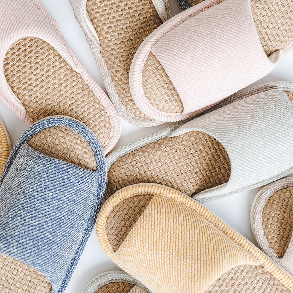 Women Men Slippers Fashion Casual Couples Home Slippers Indoor Soft Floor Flat Shoes Bedroom Warm Shoes Pantuflas Mujer